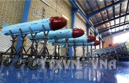 Iran ra mắt dây chuyền sản xuất tên lửa hành trình Nasr